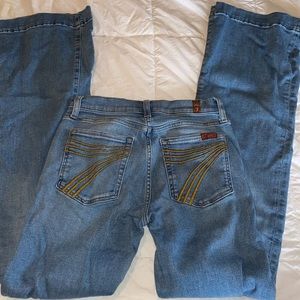 7 for all mankind dojo trousers!!